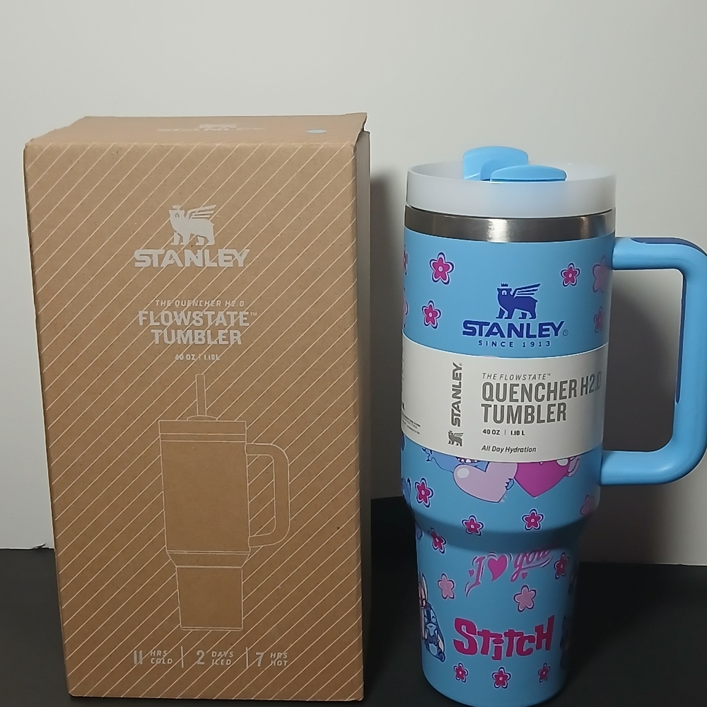 Stanley Blue Quencher H2.0 Tumbler